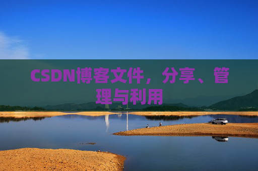 CSDN博客文件，分享、管理与利用